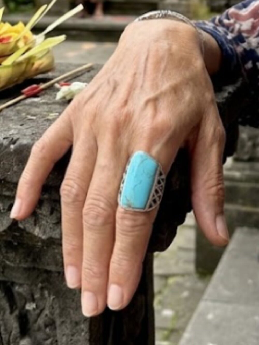 Barse sterling silver Turquoise ring